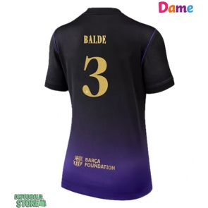 Barcelona Alejandro Balde #3 Replika Udebanetrøje Dame 2026-27 Kortærmet